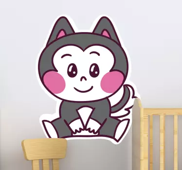 Nálepka pre deti roztomilá kreslená postavička - Tenstickers