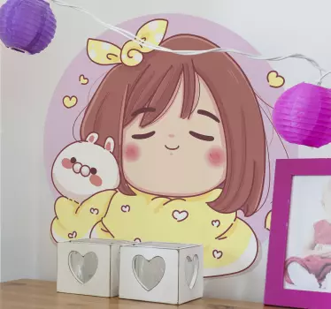 Nálepka pre deti s roztomilým dizajnom postavičiek - Tenstickers