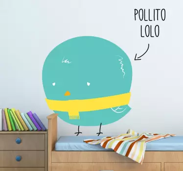 Nálepka pre deti zajko lolo - Tenstickers