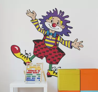 Nálepka pre klaunov - Tenstickers