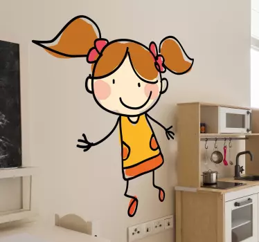 Nálepka pre nóbl dievča - Tenstickers