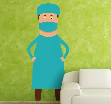 Nálepka pre profesionálneho lekára - Tenstickers