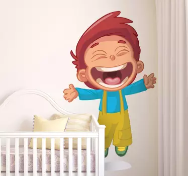 Nálepka pre skákanie a smiech - Tenstickers