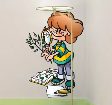 Nálepka pre študentov botaniky - Tenstickers