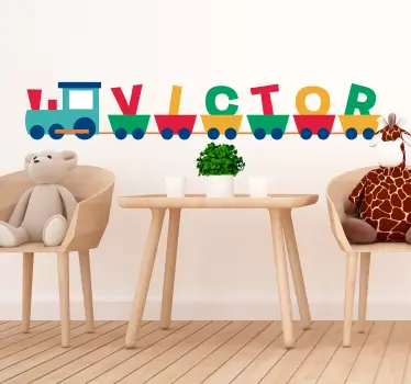 Nálepka prispôsobiteľná pre deti - Tenstickers