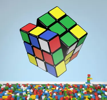 Nálepka rubikovej kocky - Tenstickers