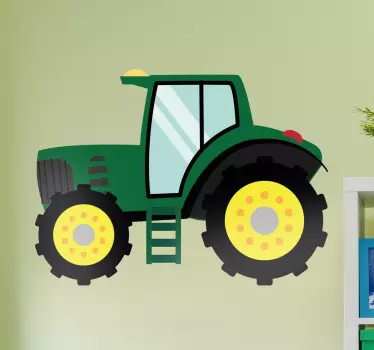 Nálepka s detským traktorom - Tenstickers