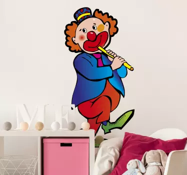 Nálepka s flautou pre klaunov - Tenstickers