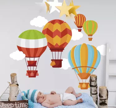 Nálepka s nálepkami pre domáce balóniky - Tenstickers