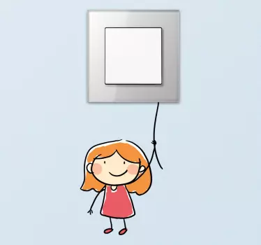 Nálepka s prepínačom pre lano - Tenstickers