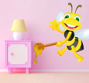 Nálepka s včelím medom - Tenstickers