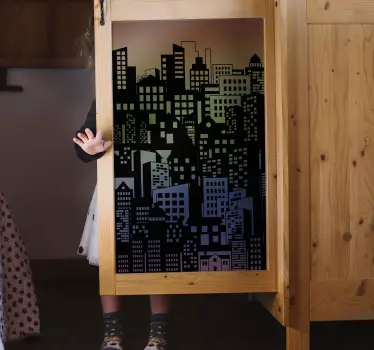 Nálepka z rôznofarebného nábytku - Tenstickers