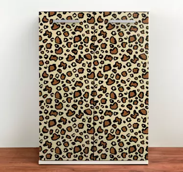 Nálepky na nábytok s leopardím vzorom - Tenstickers