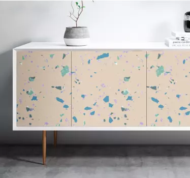 Nálepky na nábytok abstraktné geometrické prvky - Tenstickers