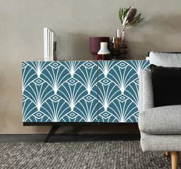 Nálepky na nábytok s elegantným geometrickým motívom - Tenstickers