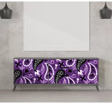 Nálepky na nábytok s rafinovanými botanickými motívmi - Tenstickers