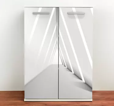 Nálepky na nábytok so štýlovým geometrickým vzorom - Tenstickers
