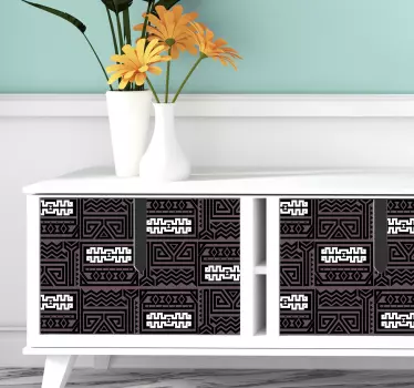 Nálepky na pozadí kmeňového vzoru pre nábytok - Tenstickers