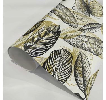 nálepky na nábytok plantas tropicales elegantes - Tenstickers
