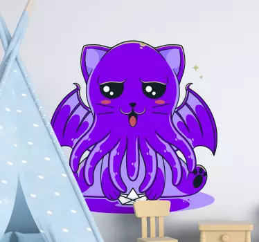 Nálepka pre deti roztomilé mýtické stvorenie - Tenstickers