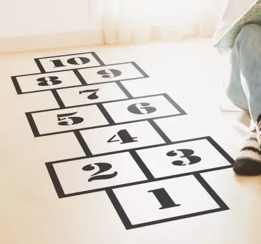 Nálepky pre moderné hopscotch deti - Tenstickers