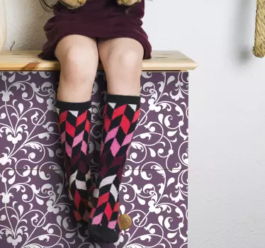 Nálepky s ozdobnými listami z ozdobných listov paisley - Tenstickers