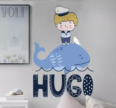 Námorný obtlačok na mieru - Tenstickers