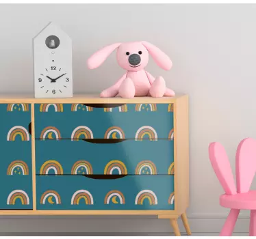 Nebeské, mystické moderné dúhové obtisky pre nábytok - Tenstickers