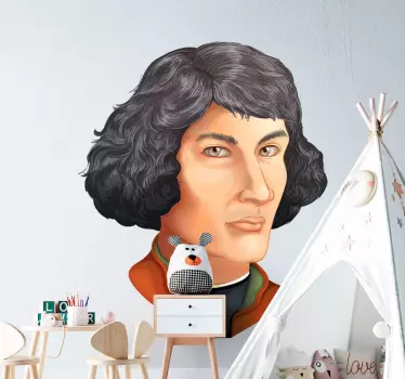 Nicolaus copernicus vesmírna nálepka - Tenstickers