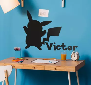 Pokémon s vlastnou nálepkou s menom - Tenstickers
