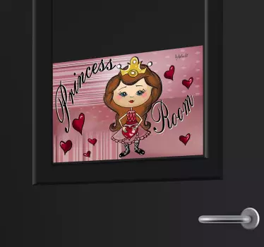 Princezná izba detské obtlačky - Tenstickers