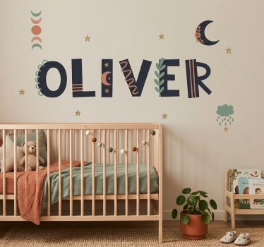 Nálepka pre deti na mieru do detskej izby - Tenstickers