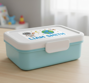 Nálepka pre deti na vlastný obedový box - Tenstickers