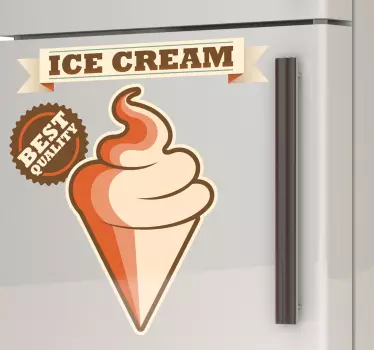 Reklamné nálepky na zmrzlinu - Tenstickers