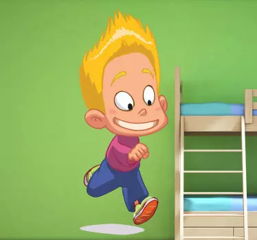 Samolepka s behom pre deti - Tenstickers