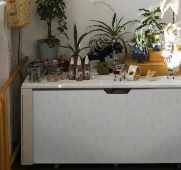nálepky na nábytok roztomilý vzor ježka - Tenstickers