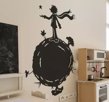 Svet nálepky s rozprávkami malého princa - Tenstickers