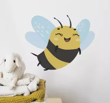 Včely ilustračné nástenné umenie obtlačky - Tenstickers