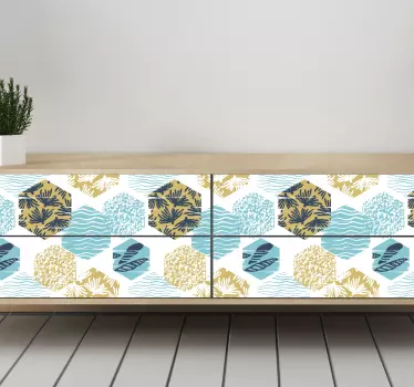Veľmi elegantné obtlačky na morské dno pre nábytok - Tenstickers