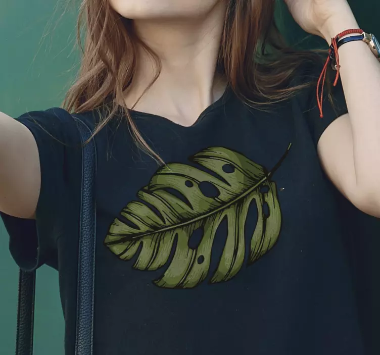 Krásne zelené tričko - Tenstickers