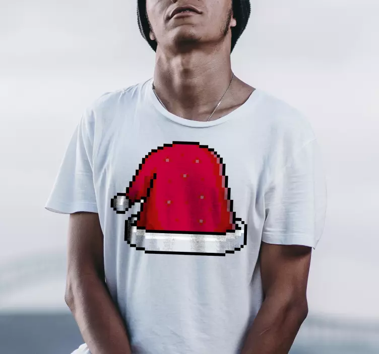 Vianočné tričko s kostýmom mikuláša - Tenstickers