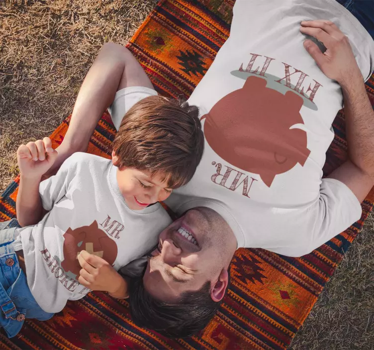 Pán to zlomil a pán to opravil tričko - Tenstickers