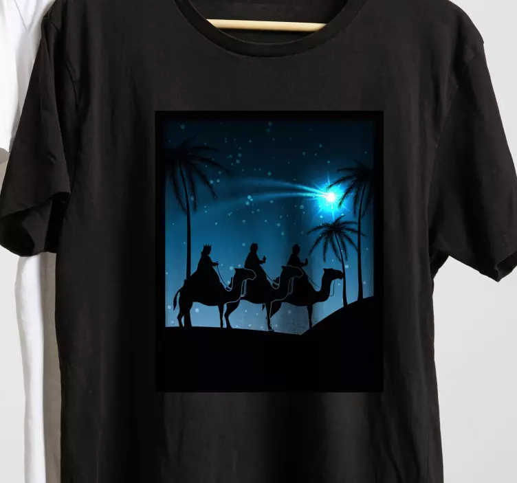 Vianočné tričko troch kráľov - Tenstickers