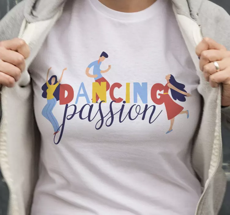 Tričko na mieru pre tanečnú vášeň - Tenstickers