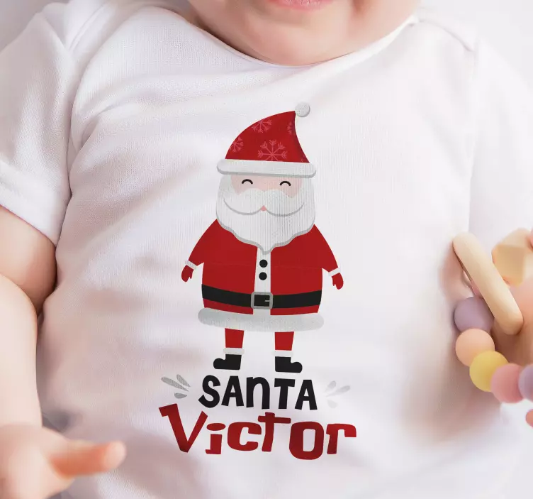 Santa claus a hohoho vianočné tričko - Tenstickers