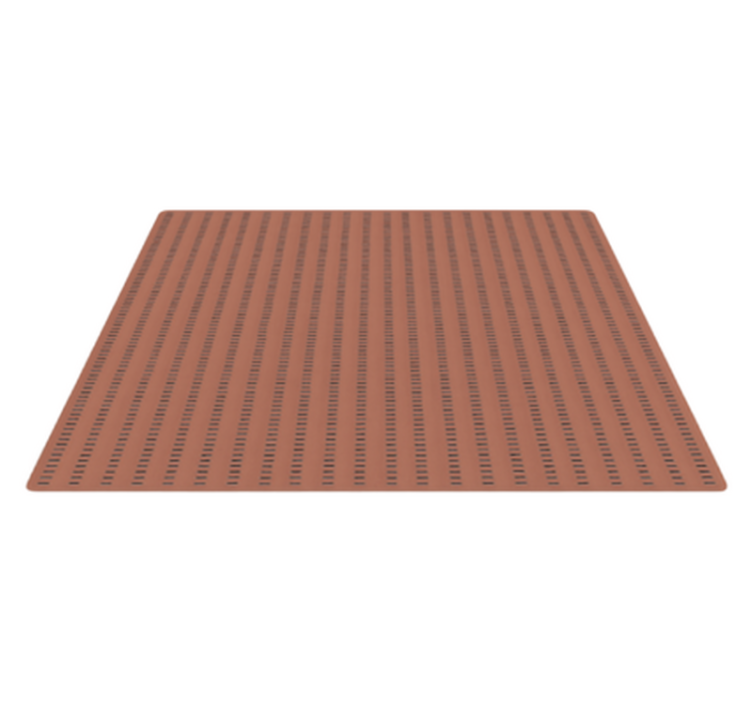 vinylový koberec na balkón dizajn prerušovanej čiary - Tenstickers