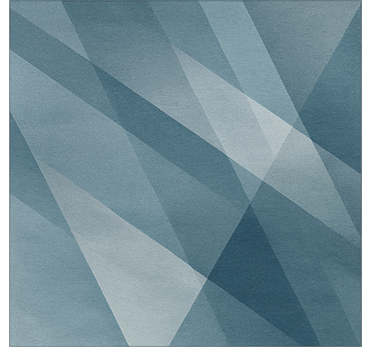 vinylový koberec do jedálne abstraktný geometrický gradient - Tenstickers