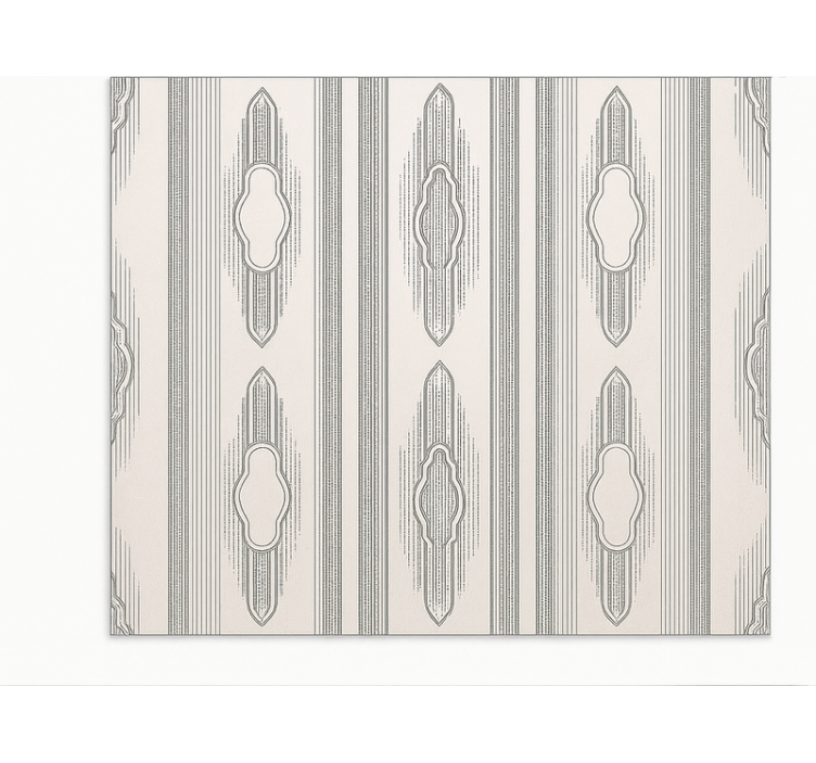 vinylový koberec do jedálne zložitá etnická geometria - Tenstickers