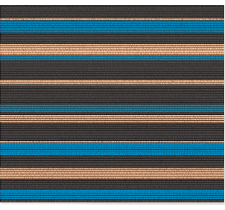 vinylový koberec do kuchyne tkaný efekt tmavého tónu - Tenstickers