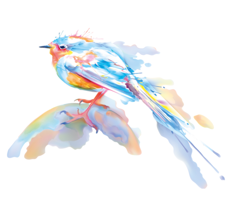 Vinylové koberce zvieratá vtáčí rozlet - Tenstickers